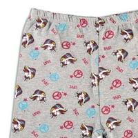 Pink Velvet Girls Čvrsti i tiskani biciklističke kratke hlače, 3-pack, veličine 4-16