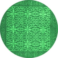 Pravokutne perzijske zelene boemske prostirke za prostore tvrtke, 2' 3'