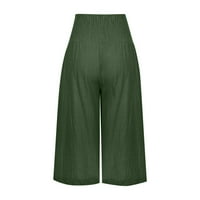 Rasprodaja ženske hlače Plus size široke široke hlače ravne hlače visokog struka Ležerne hlače