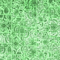 Tradicionalni perzijski sagovi smaragdno zelene boje za prostore tvrtke mumbo, površine 8 četvornih metara