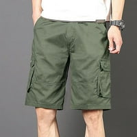 Muške kratke hlače, ljetne udobne prozračne teretne kratke hlače, modne široke kratke hlače za vježbanje, biciklističke kratke hlače