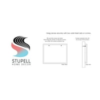 Stupell Industries stoic prugaste mačke sjedeći glamur Sparkle Silhouette Grafička umjetnost Jet Crni plutajući uokvireni platno