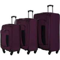 Mera putnički set za prtljagu proširivi kofer za spinner ljubičasta