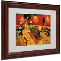 Zaštitni znak Art 'Night Cafe' uokviren matiranom umjetnošću Vincenta Van Gogha