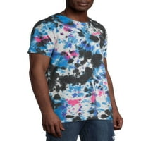 Muška majica s uzorkom u donjem rublju i velika muška majica s grafičkim printom