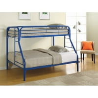 Krevet na kat u Binder-u s ugrađenim ljestvama u srebrnoj boji-završna obrada: Srebrna, Stil:Moderna