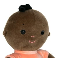Djeca za kulturu soft 10 lutka za bebe, dk. Smeđi ton kože