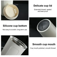 Izolirana šalica pametni zaslon pametna šalica za kavu nepropusna boca od nehrđajućeg čelika zaslon osjetljiv na dodir za kućnu upotrebu