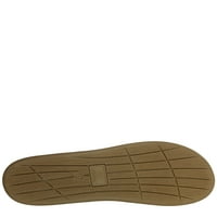 Muška sandala za flop flop, nautički stil w tropske detalje, smeđa, muška veličina 11