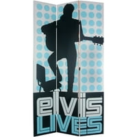 Orijentalni namještaj ft visoki dvostrani Elvis Presley živi platno razdjelnik