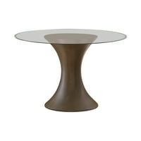 Baza blagovaonskog stola u brončanom obliku