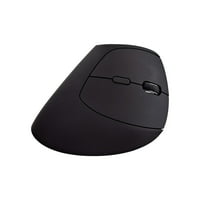 Okomiti ergonomski optički miš sa 6 gumba, crni