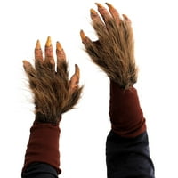 Fau krzno prekrivene rukavicama za ruke