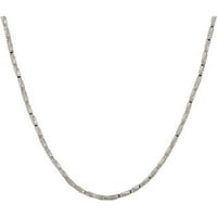 Ogrlica za zmiju od srebra za žensku srebru, 18