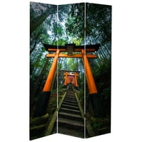 Orijentalni namještaj ft. Visoki japanski torii vrata platna razdjelnik - ploča
