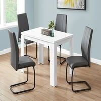 Monarh kuhinja MDF blagovaonski stol, bijela