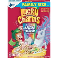 General Mills, Lucky Charms Doručak žitarice, marshmallow žitarice, čarobni jednorog, kutije - 38. oz