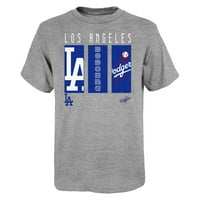Mladi siva majica Los Angeles Dodgers logo