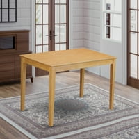 - Pravokutni blagovaonski stol od hrastovine 36 960 s pločom od punog drveta s završnom obradom u boji cappuccina