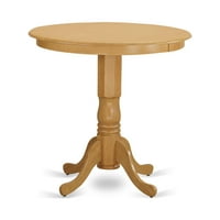 Namještaj Istok Zapad Jackson pijedestal okrugli stol visok kao stol za blagovanje