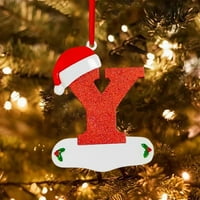 Ukrasi za božićno drvce Ukrasi engleskim slovima ukrasi za božićno drvce poklon za božićno drvce