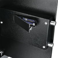 Digitalni sef-elektronički čelični zidni sef s tipkovnicom, ručnim upravljačkim tipkama-štiti novac, nakit, putovnice-za dom ili