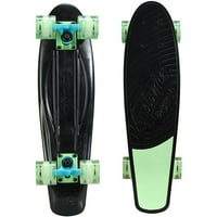 Skateboard od 22,5 - Crna, zelena, plava