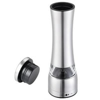 Ručni mlin za papar od nehrđajućeg čelika, kuhinjski mlin za restoran, alat za kućnu kuhinju, Sliver kao što je prikazano na slici