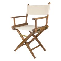 Redateljska stolica od tikovine - prirodna presvlaka za sjedalo