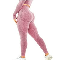 Ženske jednobojne Jogging fitness i jogging hlače visokog struka za žene 96 94488220