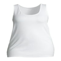 Ženska višeslojna Majica Bez rukava u veličini & veličine plus za svaki dan, 2 pakiranja