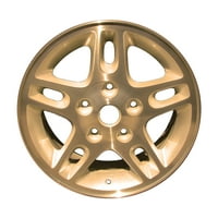 Obnovljeni aluminijski aluminijski aluminijski disk obrađen svijetlim zlatnim akrilom pogodan je za izdanje iz 2002. godine