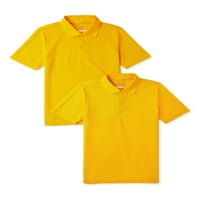 Wonder Nation Boys školska uniforma Polo majica, 2-pack, veličine 4-18