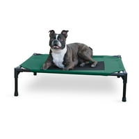 Proizvodi za kućne ljubimce & pojačalo; Originalni krevet za kućne ljubimce podignuti krevet za pse Zelena Crna Srednja