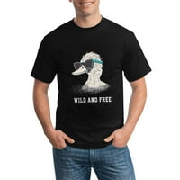 Grafičke majice, smiješne majice za ljubitelje divljih i besplatnih patki, muška majica kratkih rukava od 180g