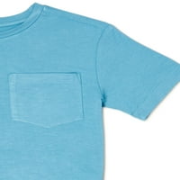 Majice s džepovima Plus veličine za djevojčice, 2 pakiranja, veličine 4 I Plus