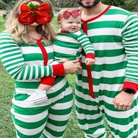 Odgovarajuće pidžame za cijelu obitelj, Božićni kombinezon od sobova, kombinezon s dugim rukavima za odrasle i djecu, odjeća za malu
