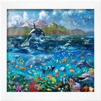 Pejzaž s oceanom, uokvireni zidni tisak Adriana Chestermana koji je prodala tvrtka Art.Com
