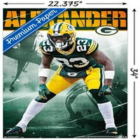 Zidni plakat zeleni zaljev Packers - Jair Aleksander, 22.375 34