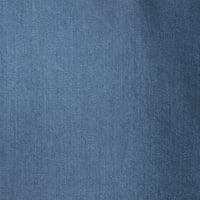 Ženska chambre bluza s volanima na rukavima Alison Andries
