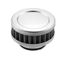 Univerzalni čistač filtra za zrak, okrugli konusni za motocikl srebrne boje