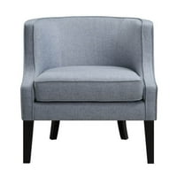 + Klasična moderna tapecirana stolica, plavo-siva
