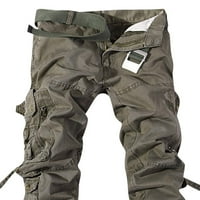 Teretne hlače za muškarce, Muške široke perive kombinezone s više džepova, ulične casual hlače, hlače
