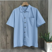 Muška havajska košulja, muška majica za kuglanje, havajske majice s printom, ležerna košulja s kratkim rukavima, široke košulje za
