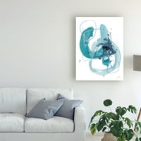 Zaštitni znak likovna umjetnost 'Aqua Orbit II' Canvas Art do lipnja Erica Vess