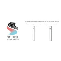 Stupell Industries Različite uzorka vodene ribe Dizajn grafičke umjetnosti Umjetnost Umjetnička umjetnost, dizajn Kim Allen