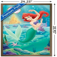 Zidni plakat Mala sirena - Ariel u pozi za kupanje, 22.375 34