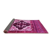 Tradicionalne pravokutne perzijske prostirke u ružičastoj boji tvrtke, 5' 7'
