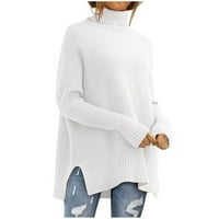 Jesenski džemperi za žene modni preveliki džemper s dugim rukavima modna ženska bluza casual puloveri