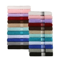 Osnovne kolekcije ručnika za kupanje od 18 komada, kolekcija ručnika, ružičastog ružičastog